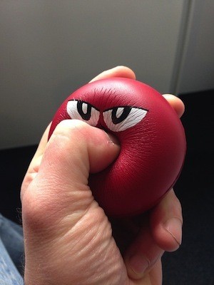 Biggest revision mistakes: Stress - photo of stress ball