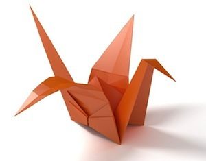 Bruce Forsyth’s Generation Game - photo of origami stork