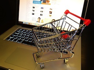 Are you sitting comfortably. Photo of internet shopping