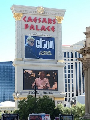 Ideacide -v- courage: Photo of billboard at Caesar's Palace