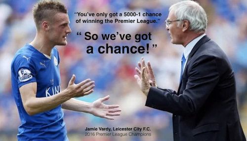 Ideacide -v- courage: Roger Hamilton's article about Jamie Vardy