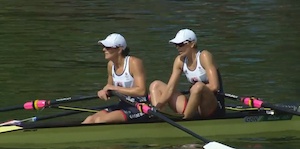 Olympic athletes and Maybelline - photo of sculling
