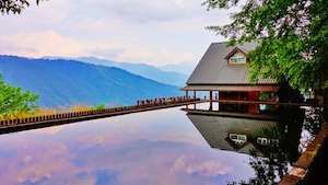 Is your interpretation causing your suffering? Photo of infinity pool