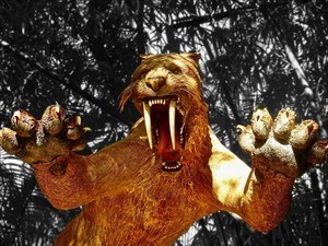 How to use your nose to eliminate stress! Sabre tooth tiger
